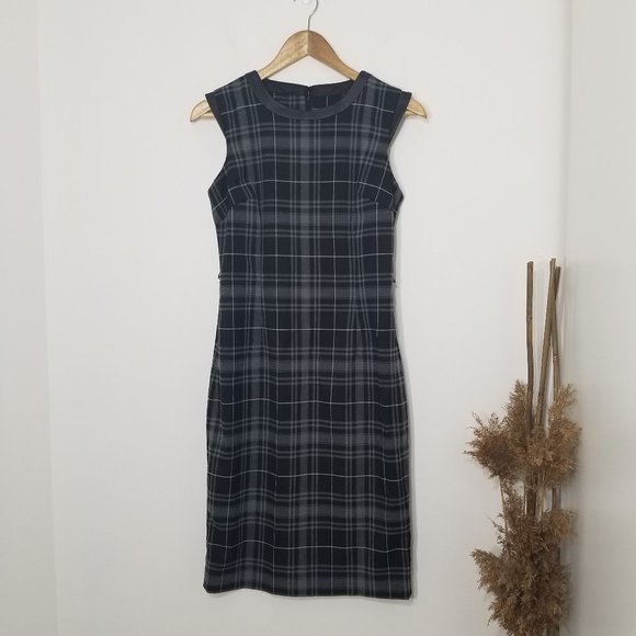 Suzy Shier Dresses & Skirts - 💕HOST PICK💕 Suzy Shier Plaid Dress Faux Leather